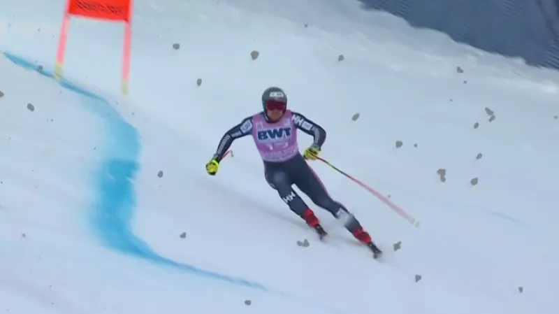 Kildeho jízda v super-G v Beaver Creeku