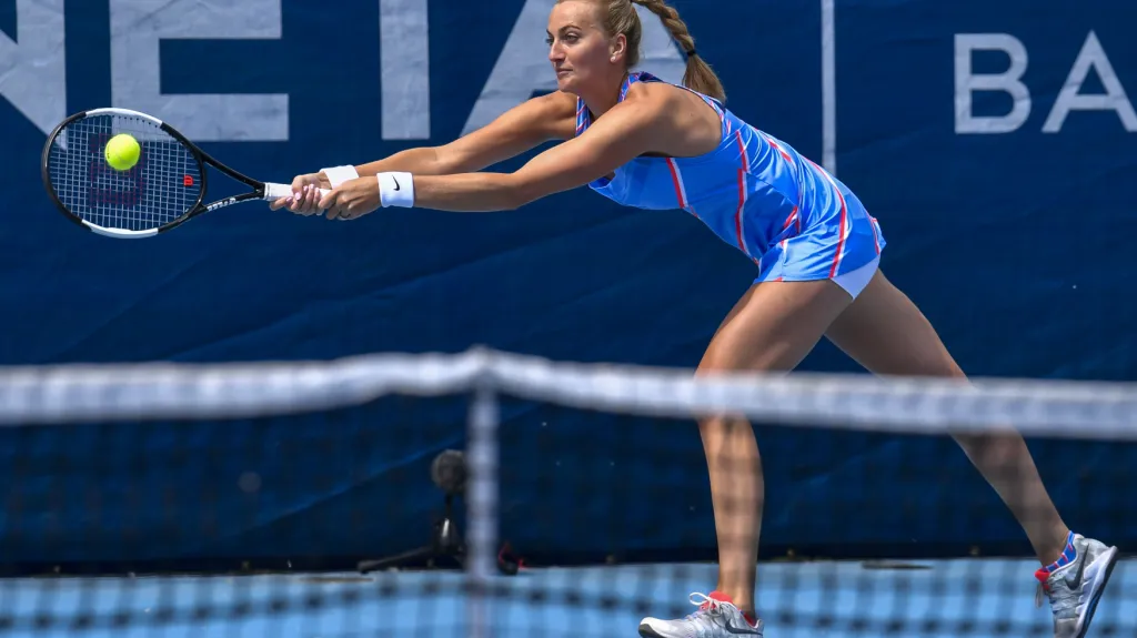 Petra Kvitová na pražské Spartě