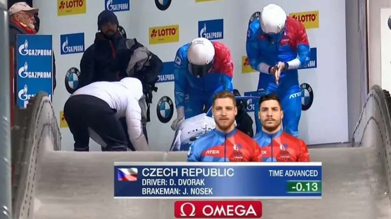 Český dvojbob skončil v Königssee 14., zvítězil domácí Friedrich