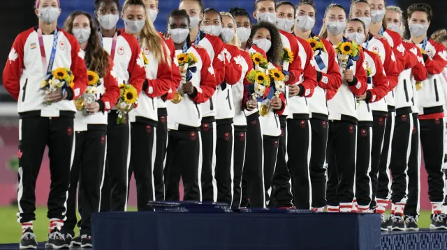 Sestřih finále fotbalistek Švédsko - Kanada