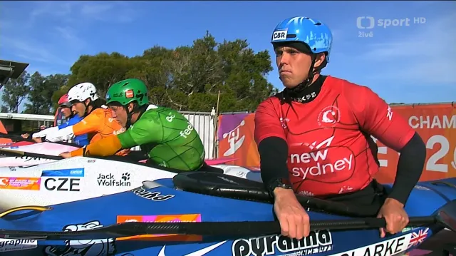 Finále mužů v kayakcrossu na MS s Matyášem Novákem