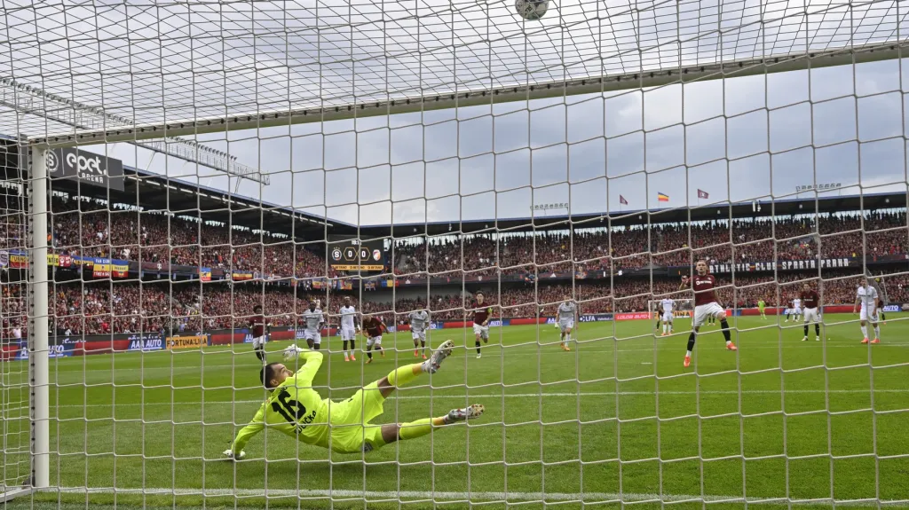 Jan Kuchta penaltu proti Plzni neproměnil