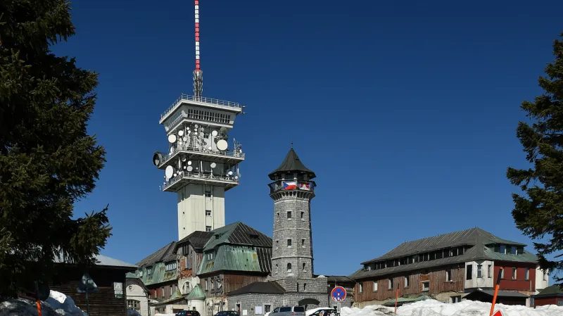 Vysílač na Klínovci