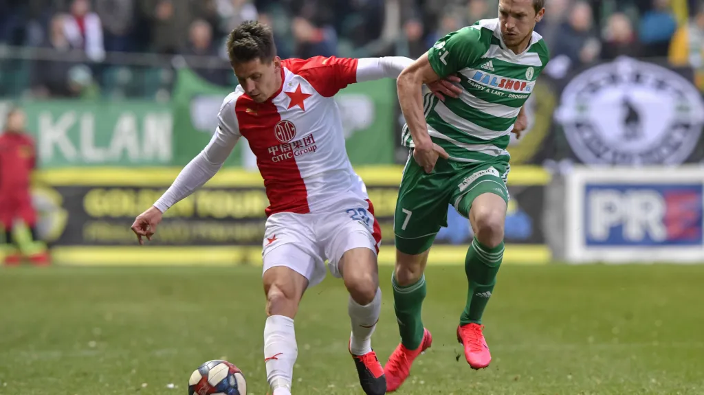 Utkání Bohemians 1905 - Slavia Praha