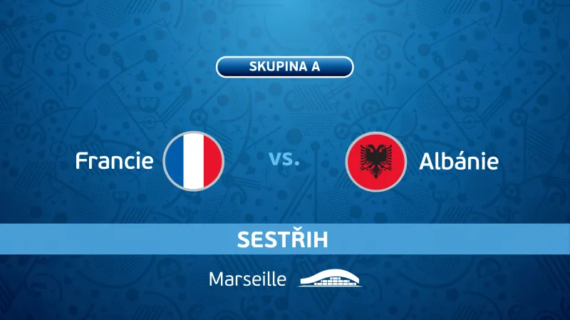 Sestřih utkání Francie - Albánie