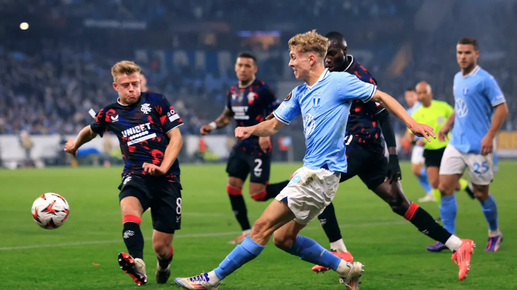 Utkání Malmö – Glasgow Rangers
