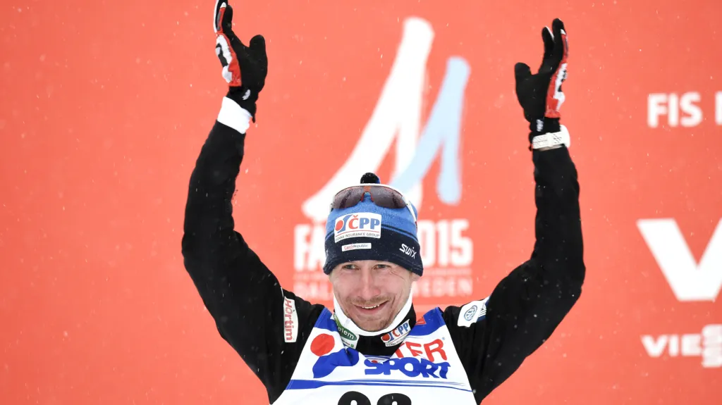 Slavící Lukáš Bauer