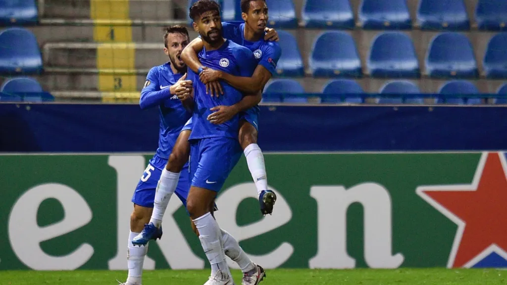 Fotbalisté Liberce se radují