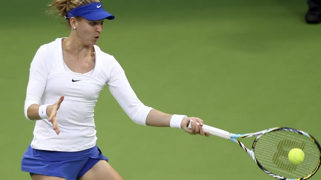 Lucie Šafářová v Dauhá zdolala Wozniackou