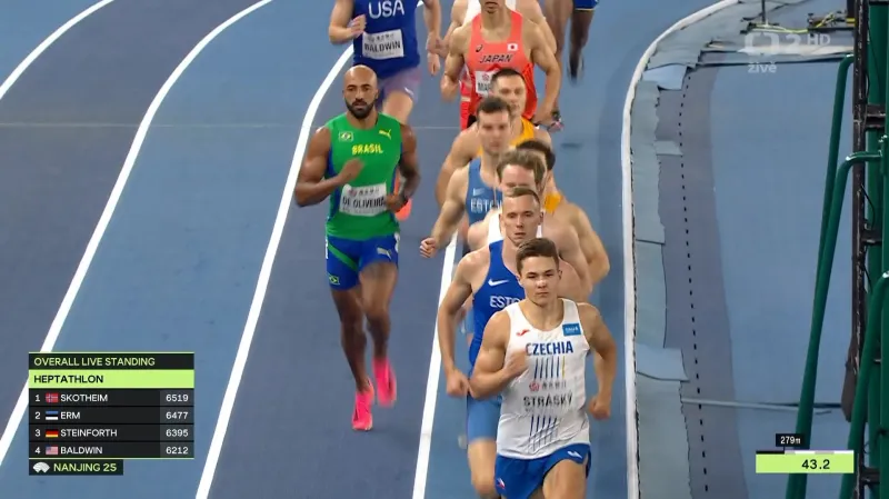 Závěrečný běh na 1000 metrů Stráského s ohlasem