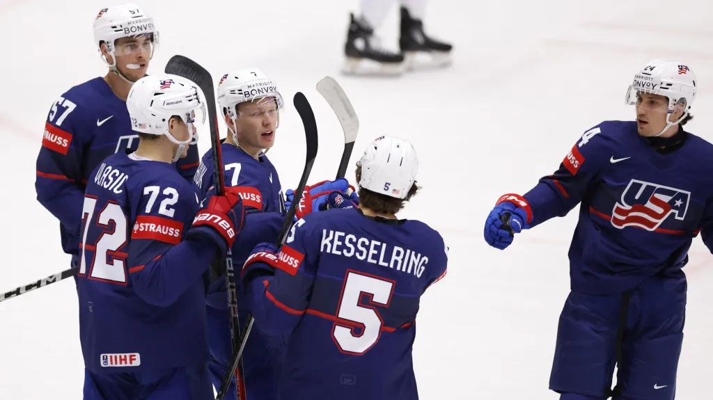 Radost hráčů Spojených států