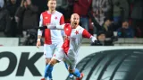Gól v utkání Slavia Praha - Zenit Petrohrad: Stoch - 2:0 (41. min.)