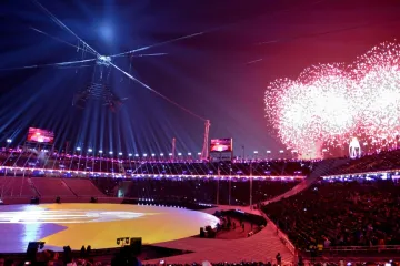 Slavnostní zakončení ZOH 2018