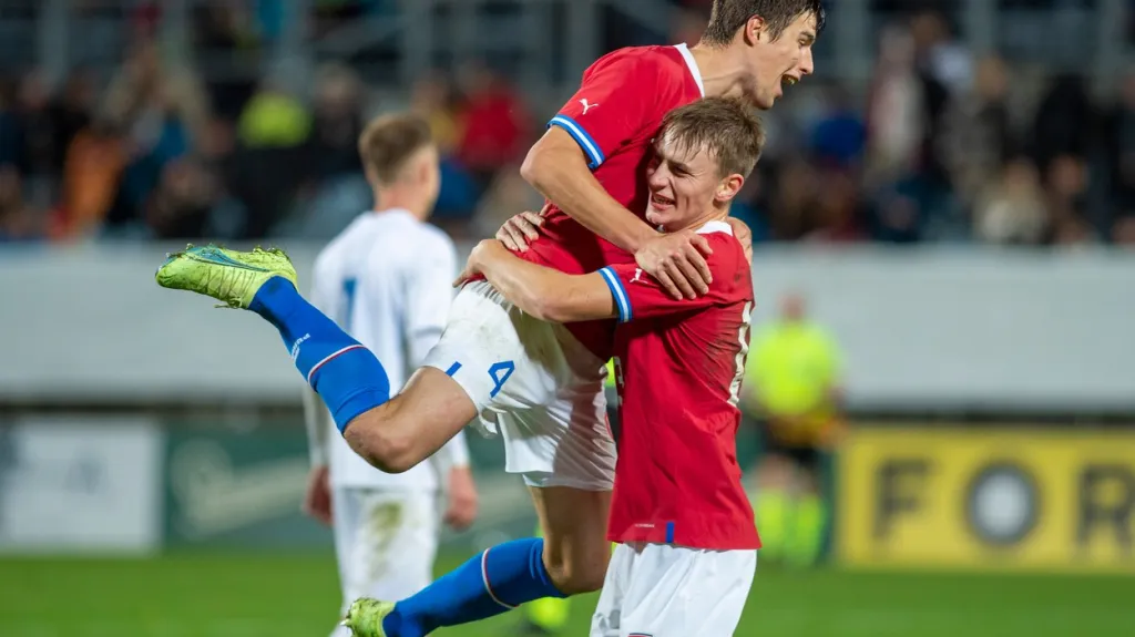 Radost českých fotbalistů do 21 let