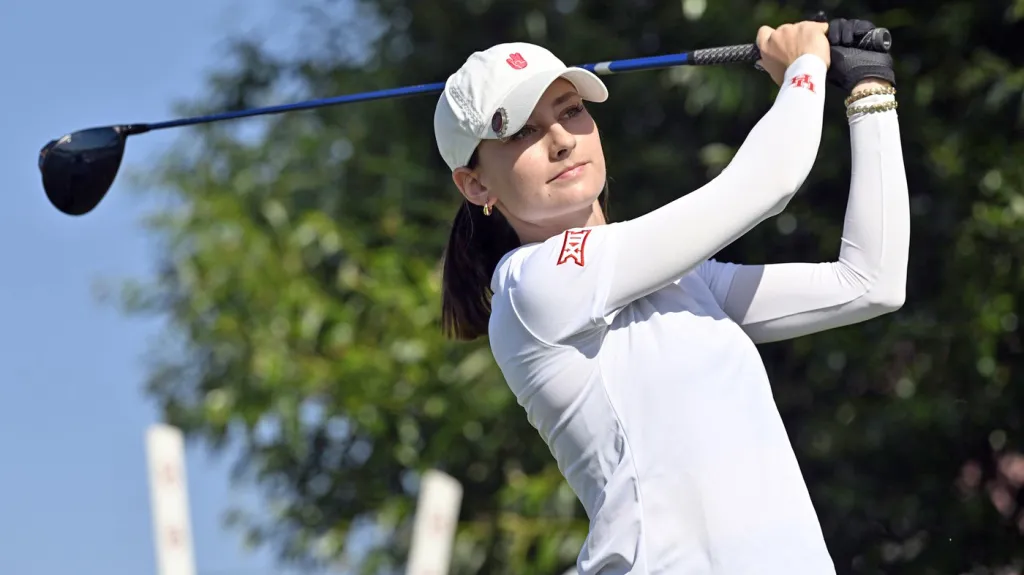 Natálie Saint Germain na Ladies European Tour v Berouně