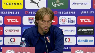 TK s Lukou Modričem, který v Česku ještě nikdy nehrál