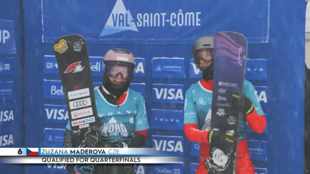 Osmifinálová a čtvrtfinálová jízda Zuzany Maděrové