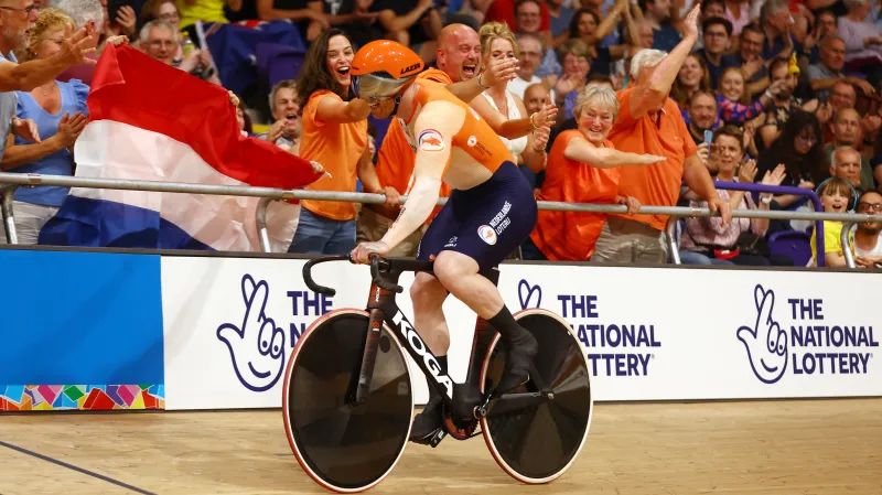 Finále mužského týmového sprintu na MS 2023