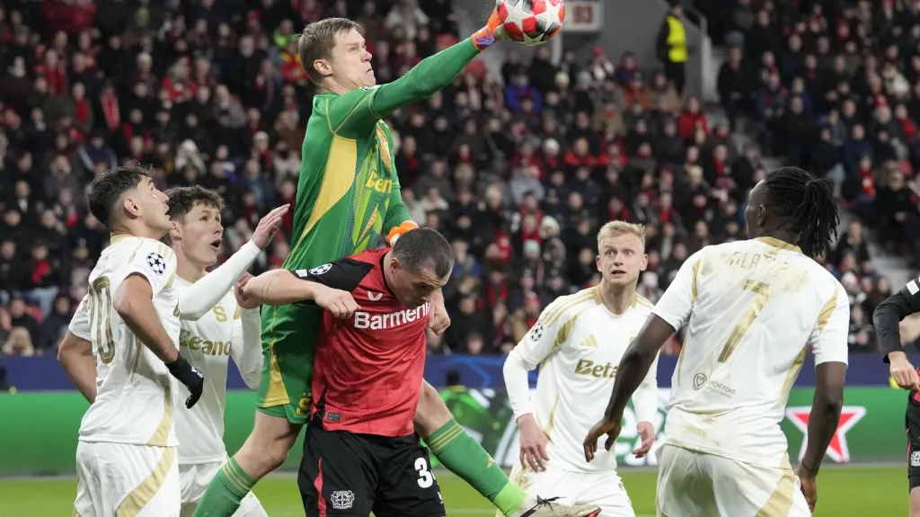 Utkání Sparty s Leverkusenem