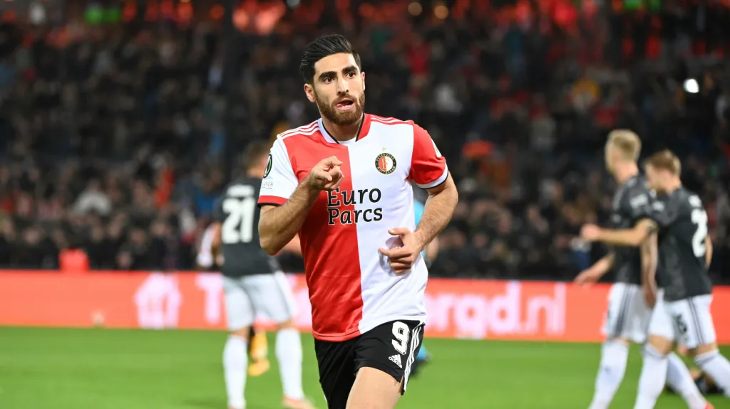 Utkání Feyenoord - Union Berlín