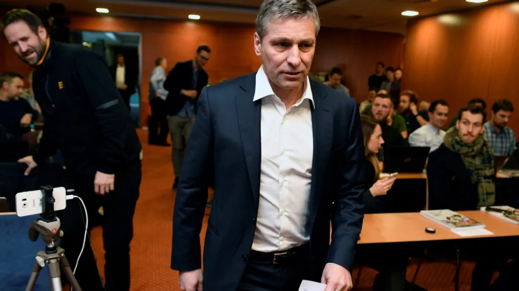 Trenér reprezentace Josef Jandač