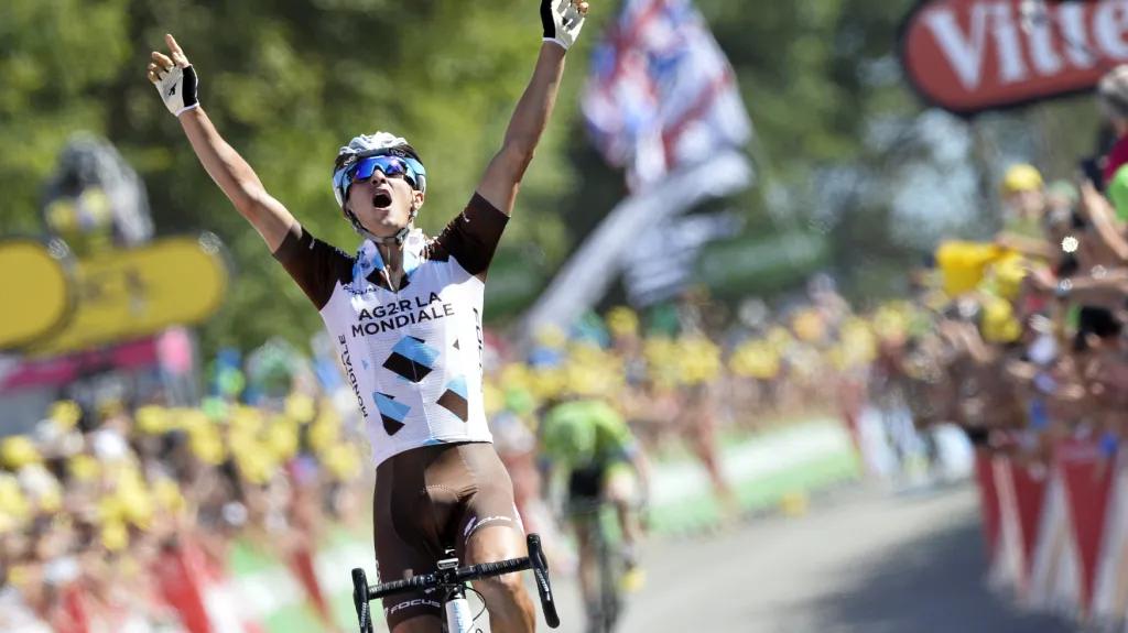 Alexis Vuillermoz vítězí na Mur de Bretagne