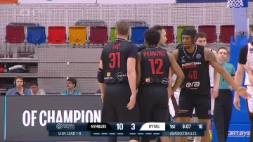 Sestřih utkání Nymburk – Rytas Vilnius