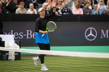 Barbora Krejčíková na turnaji v Hertogenboschi