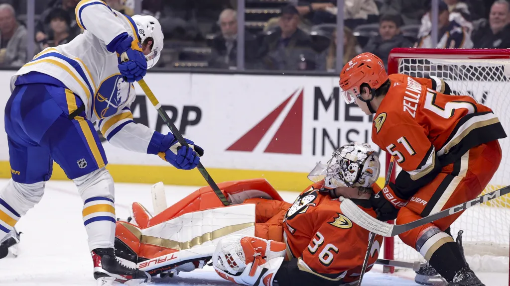 Utkání Anaheim – Buffalo 