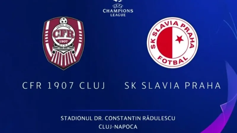 Sestřih utkání CFR Kluž - Slavia Praha