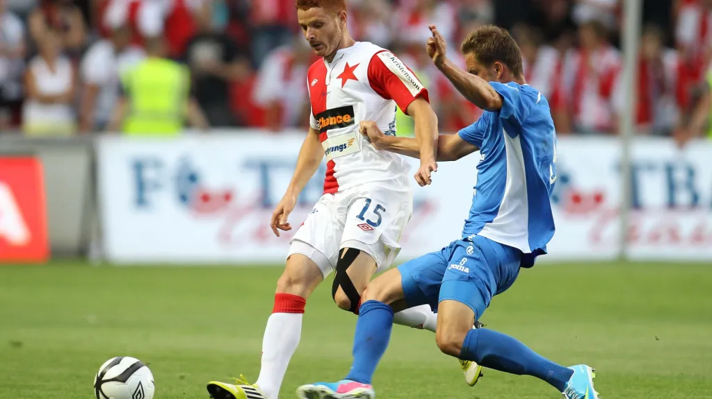 Zápas Slavia - Baník