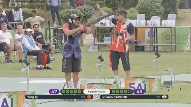 Kostelecký byl ve finále střeleckého SP šestý v trapu