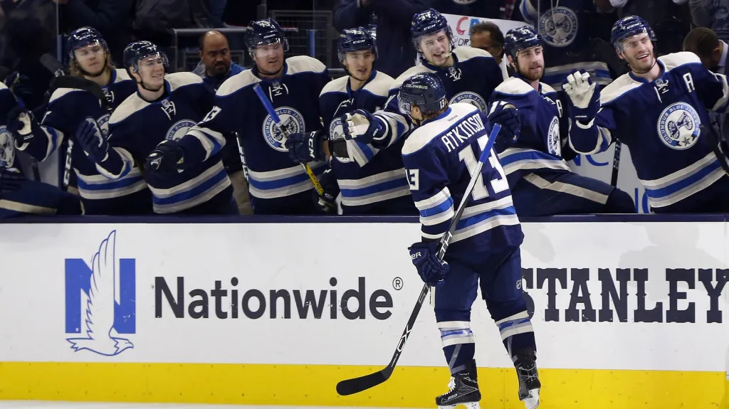 Radost hokejistů Columbusu