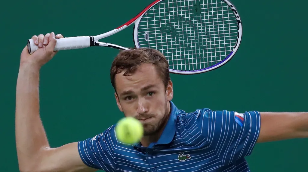 Ruský tenista Daniil Medvěděv