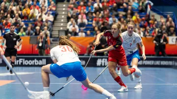 Sestřih finále MS florbalistek Česko – Švýcarsko