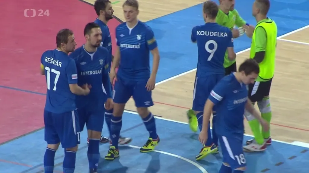 Radost futsalistů Chrudimi