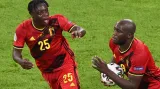 Gól v utkání Belgie – Itálie: Lukaku z pen. - 1:2 (45.+2. min.)