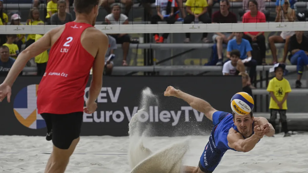 Ondřej Perušič na turnaji Světového okruhu v Praze