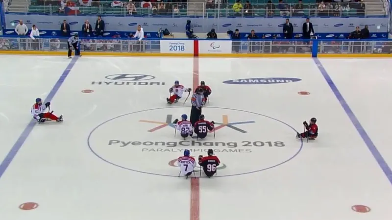 Sestřih utkání sledge hokejistů Česko - Japonsko