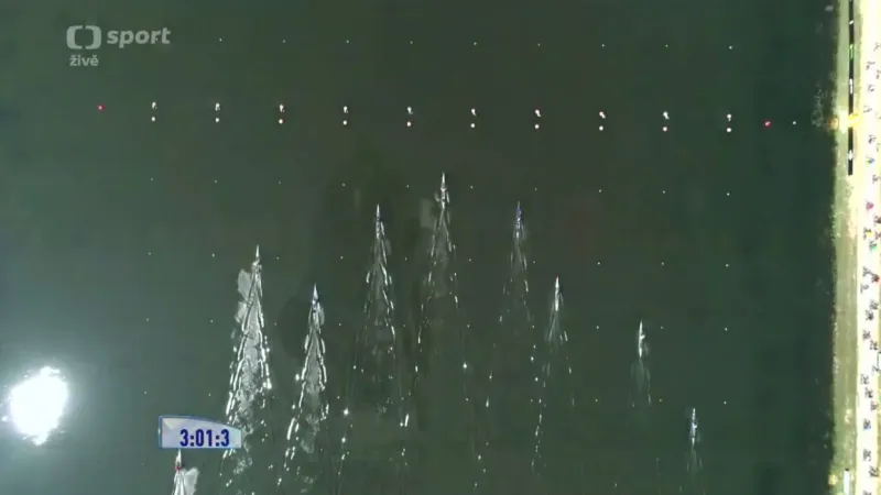 Stříbrná jízda Martina Fuksy na kilometrové trati