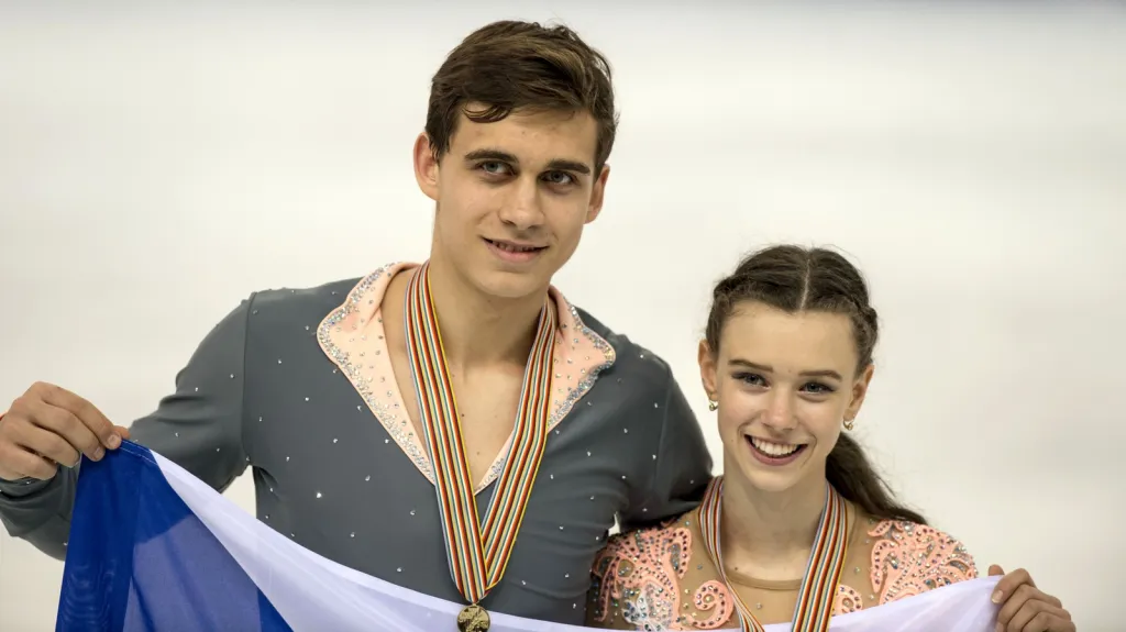 Martin Bidař a Anna Dušková