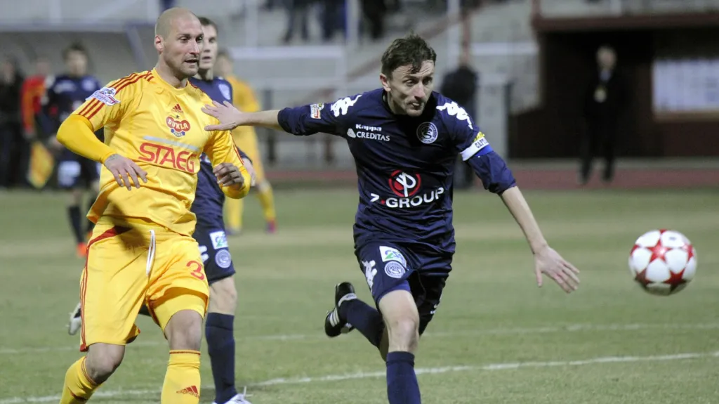 Utkání Dukla - Slovácko