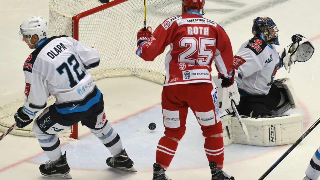 Utkání Třinec - Chomutov