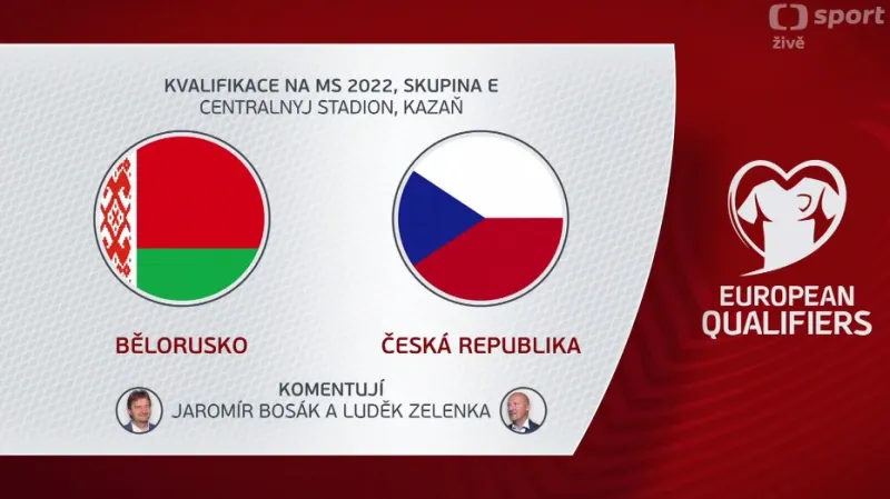 Sestřih utkání Bělorusko - Česko