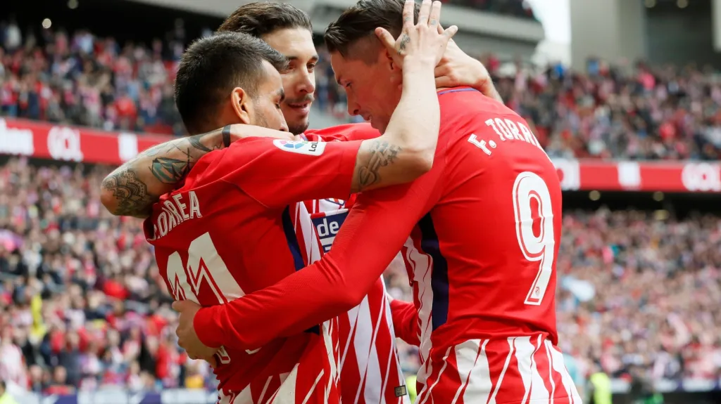 Hráči Atlétika Madrid