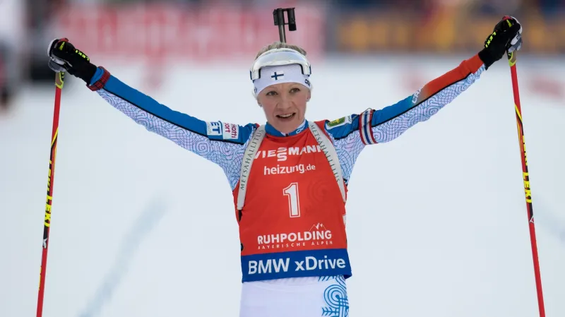 Kaisa Mäkäräinenová jela ve stíhačce sólo závod