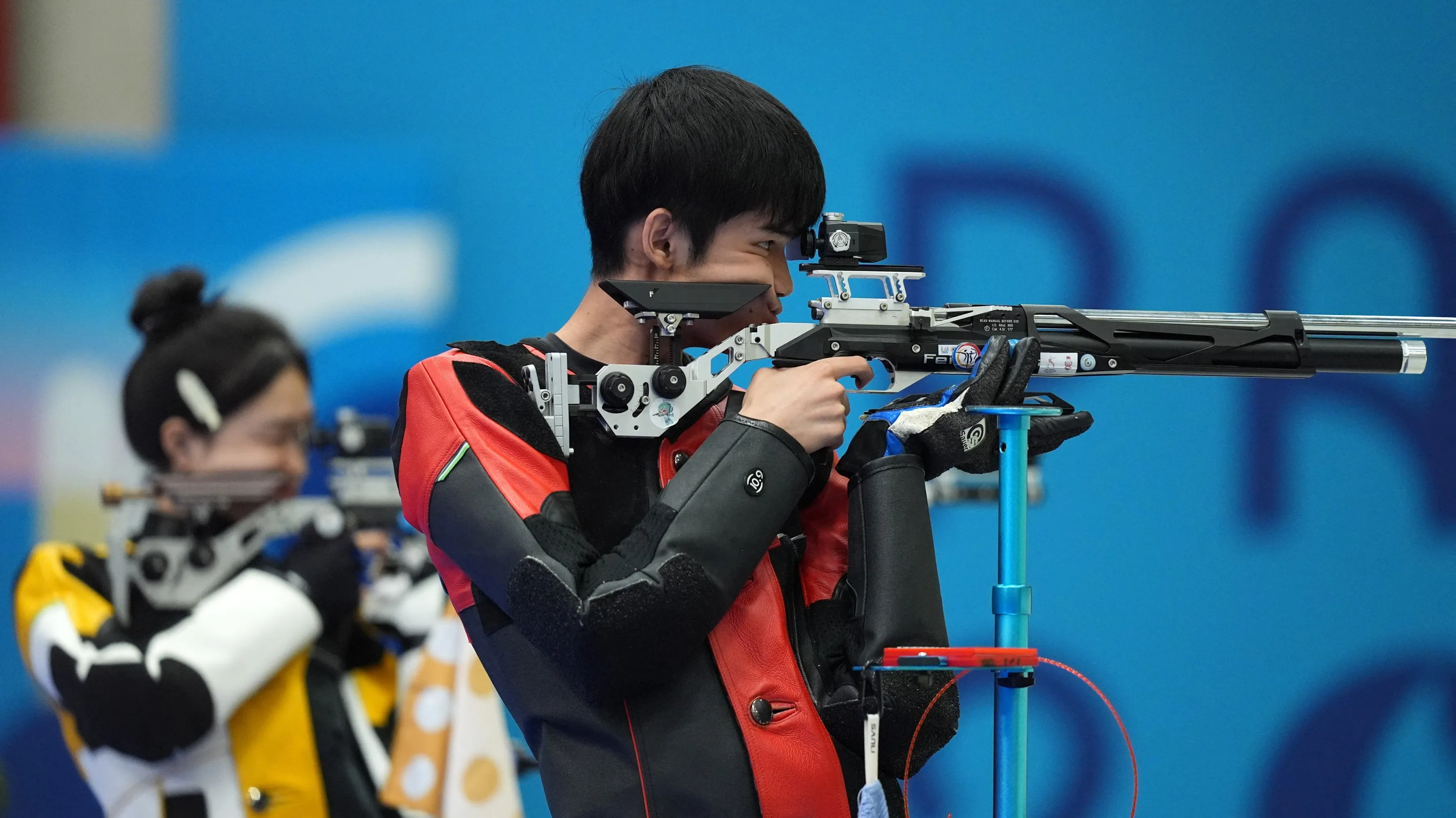 Záznam finále smíšených dvojic ve vzduchové pušce