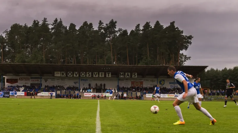 Táborsko na domácím stadionu v Sezimově Ústí