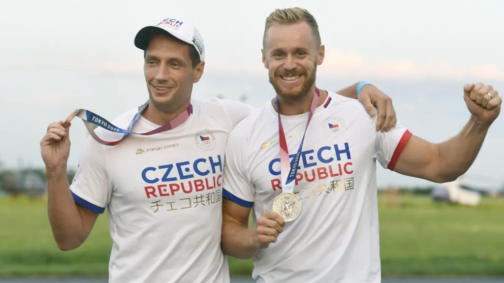 Jakub Vadlejch a Vítězslav Veselý