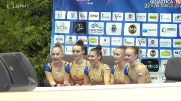 Bronzová sestava českého týmu